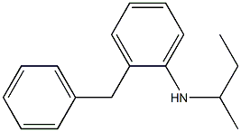 2-benzyl-N-(butan-2-yl)aniline Structure