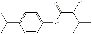 2-bromo-3-methyl-N-[4-(propan-2-yl)phenyl]butanamide|