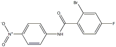  2-bromo-4-fluoro-N-(4-nitrophenyl)benzamide