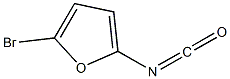 2-bromo-5-isocyanatofuran 结构式