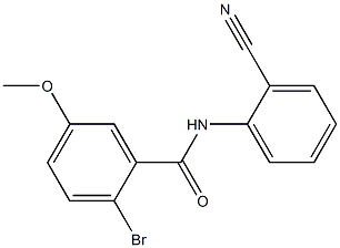 2-bromo-N-(2-cyanophenyl)-5-methoxybenzamide