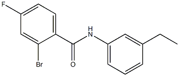 2-bromo-N-(3-ethylphenyl)-4-fluorobenzamide