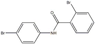 2-bromo-N-(4-bromophenyl)benzamide Structure