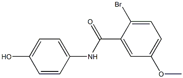  2-bromo-N-(4-hydroxyphenyl)-5-methoxybenzamide