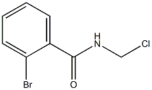2-bromo-N-(chloromethyl)benzamide Structure