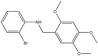 2-bromo-N-[(2,4,5-trimethoxyphenyl)methyl]aniline|