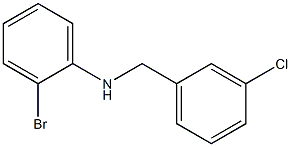 2-bromo-N-[(3-chlorophenyl)methyl]aniline