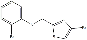 2-bromo-N-[(4-bromothiophen-2-yl)methyl]aniline