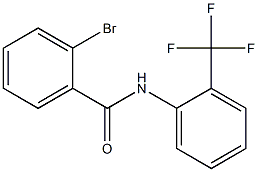 2-bromo-N-[2-(trifluoromethyl)phenyl]benzamide Structure