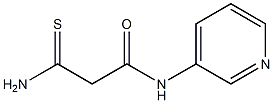 2-carbamothioyl-N-(pyridin-3-yl)acetamide|