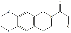 2-chloro-1-(6,7-dimethoxy-1,2,3,4-tetrahydroisoquinolin-2-yl)ethan-1-one