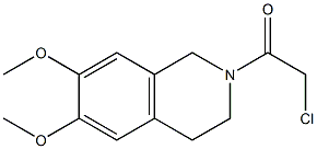 2-chloro-1-(6,7-dimethoxy-1,2,3,4-tetrahydroisoquinolin-2-yl)ethan-1-one|