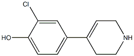 2-chloro-4-(1,2,3,6-tetrahydropyridin-4-yl)phenol