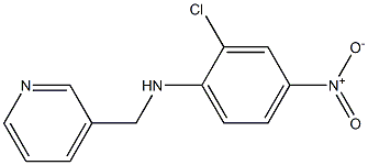 2-chloro-4-nitro-N-(pyridin-3-ylmethyl)aniline,,结构式