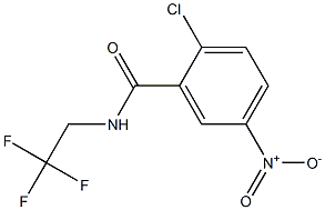 2-chloro-5-nitro-N-(2,2,2-trifluoroethyl)benzamide