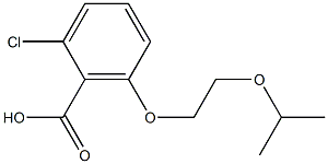 2-chloro-6-[2-(propan-2-yloxy)ethoxy]benzoic acid