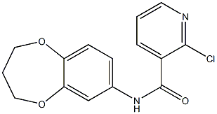 2-chloro-N-(3,4-dihydro-2H-1,5-benzodioxepin-7-yl)pyridine-3-carboxamide