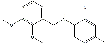 2-chloro-N-[(2,3-dimethoxyphenyl)methyl]-4-methylaniline