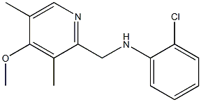 2-chloro-N-[(4-methoxy-3,5-dimethylpyridin-2-yl)methyl]aniline