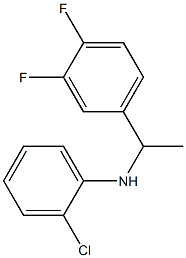 2-chloro-N-[1-(3,4-difluorophenyl)ethyl]aniline