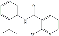  2-chloro-N-[2-(propan-2-yl)phenyl]pyridine-3-carboxamide