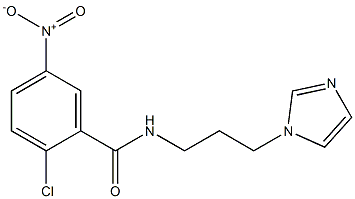 2-chloro-N-[3-(1H-imidazol-1-yl)propyl]-5-nitrobenzamide