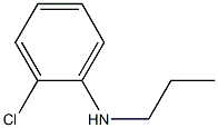 2-chloro-N-propylaniline Structure