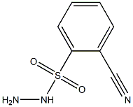 2-cyanobenzene-1-sulfonohydrazide Structure