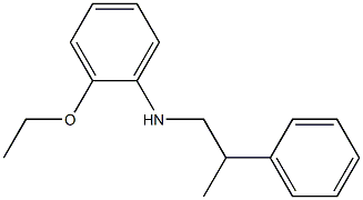 2-ethoxy-N-(2-phenylpropyl)aniline 化学構造式