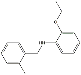 2-ethoxy-N-[(2-methylphenyl)methyl]aniline Structure