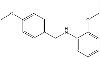  2-ethoxy-N-[(4-methoxyphenyl)methyl]aniline