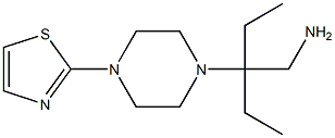 2-ethyl-2-[4-(1,3-thiazol-2-yl)piperazin-1-yl]butan-1-amine