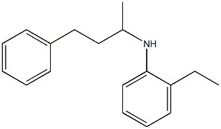 2-ethyl-N-(4-phenylbutan-2-yl)aniline