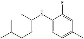 2-fluoro-4-methyl-N-(5-methylhexan-2-yl)aniline|