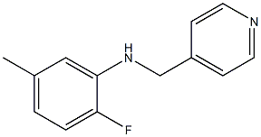 2-fluoro-5-methyl-N-(pyridin-4-ylmethyl)aniline|