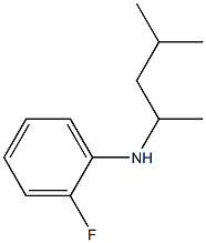 2-fluoro-N-(4-methylpentan-2-yl)aniline Structure