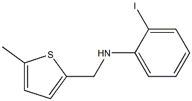 2-iodo-N-[(5-methylthiophen-2-yl)methyl]aniline