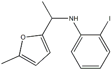 2-iodo-N-[1-(5-methylfuran-2-yl)ethyl]aniline 结构式