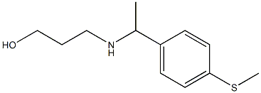 3-({1-[4-(methylsulfanyl)phenyl]ethyl}amino)propan-1-ol