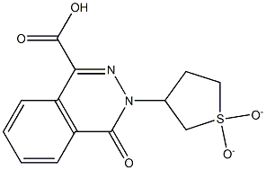 3-(1,1-dioxidotetrahydrothien-3-yl)-4-oxo-3,4-dihydrophthalazine-1-carboxylic acid