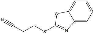  3-(1,3-benzothiazol-2-ylsulfanyl)propanenitrile