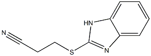 3-(1H-1,3-benzodiazol-2-ylsulfanyl)propanenitrile|