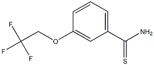 3-(2,2,2-trifluoroethoxy)benzenecarbothioamide