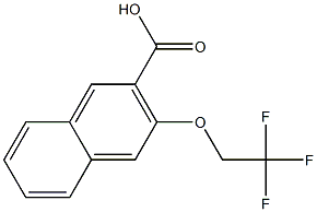3-(2,2,2-trifluoroethoxy)naphthalene-2-carboxylic acid
