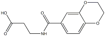 3-(2,3-dihydro-1,4-benzodioxin-6-ylformamido)propanoic acid