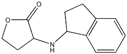 3-(2,3-dihydro-1H-inden-1-ylamino)oxolan-2-one Structure
