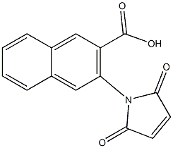 3-(2,5-dioxo-2,5-dihydro-1H-pyrrol-1-yl)-2-naphthoic acid