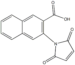 3-(2,5-dioxo-2,5-dihydro-1H-pyrrol-1-yl)-2-naphthoic acid|