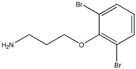 3-(2,6-dibromophenoxy)propan-1-amine