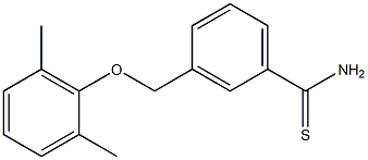  3-(2,6-dimethylphenoxymethyl)benzene-1-carbothioamide